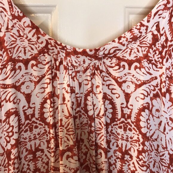 Altar’d State Womens Tunic Top Size S ? Pullover Boho Ruffle Hem‎ Relaxed Fit - Picture 3 of 9